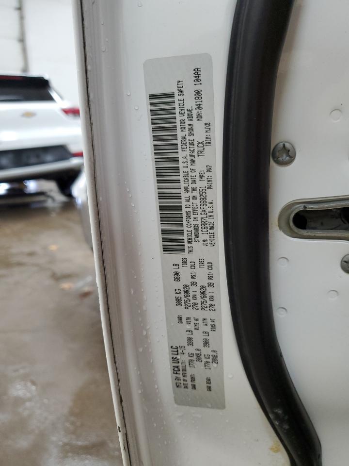 2015 Ram 1500 Slt VIN: 1C6RR7LGXFS682551 Lot: 90572955