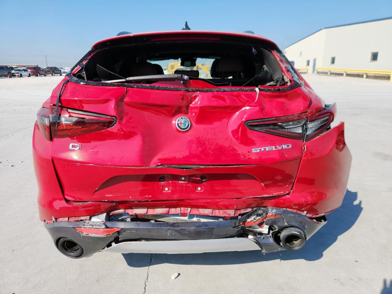 2022 Alfa Romeo Stelvio Ti VIN: ZASPAKBN9N7D28748 Lot: 86465255