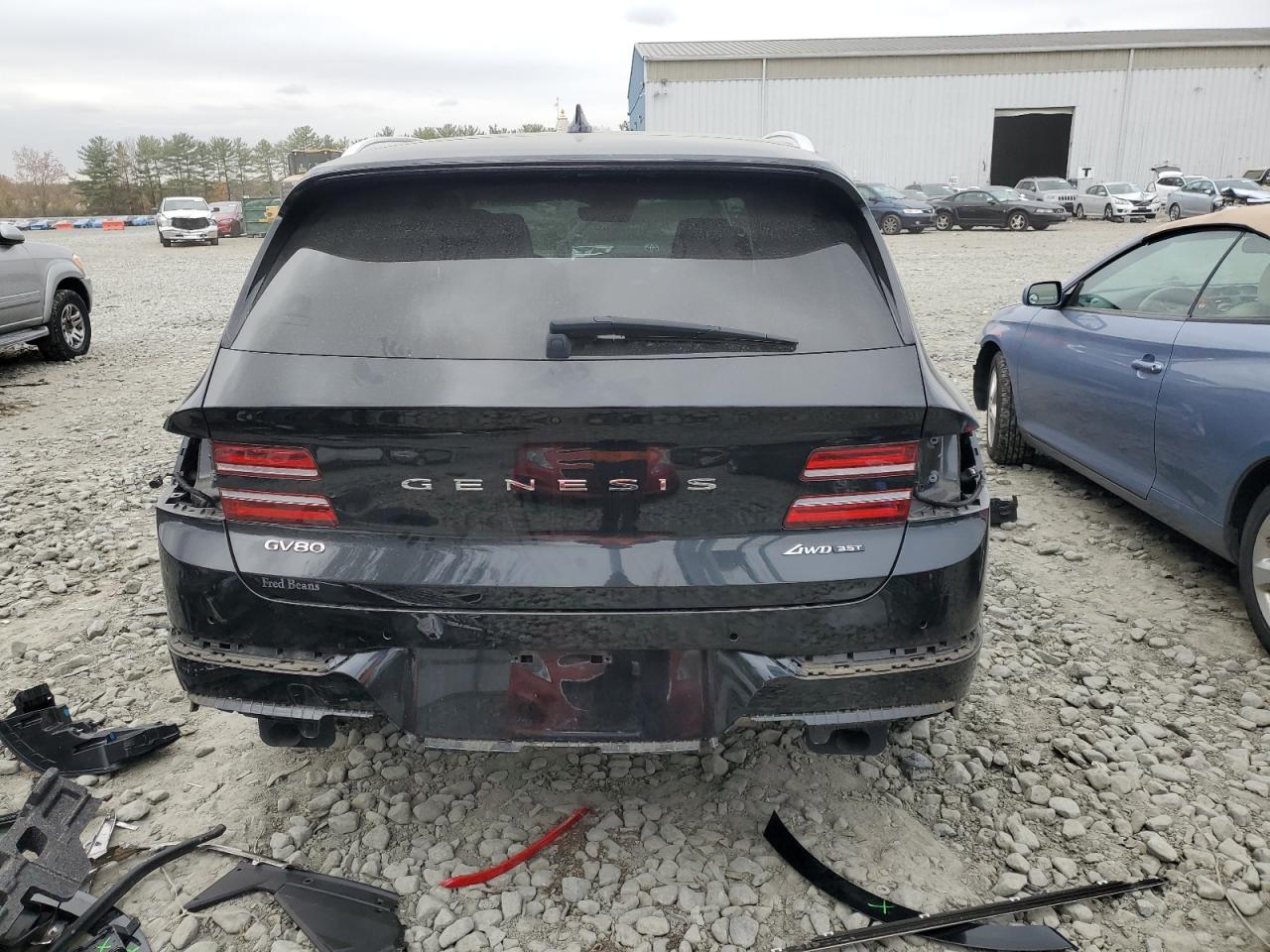 2021 Genesis Gv80 Base VIN: KMUHCESC7MU035161 Lot: 89829875