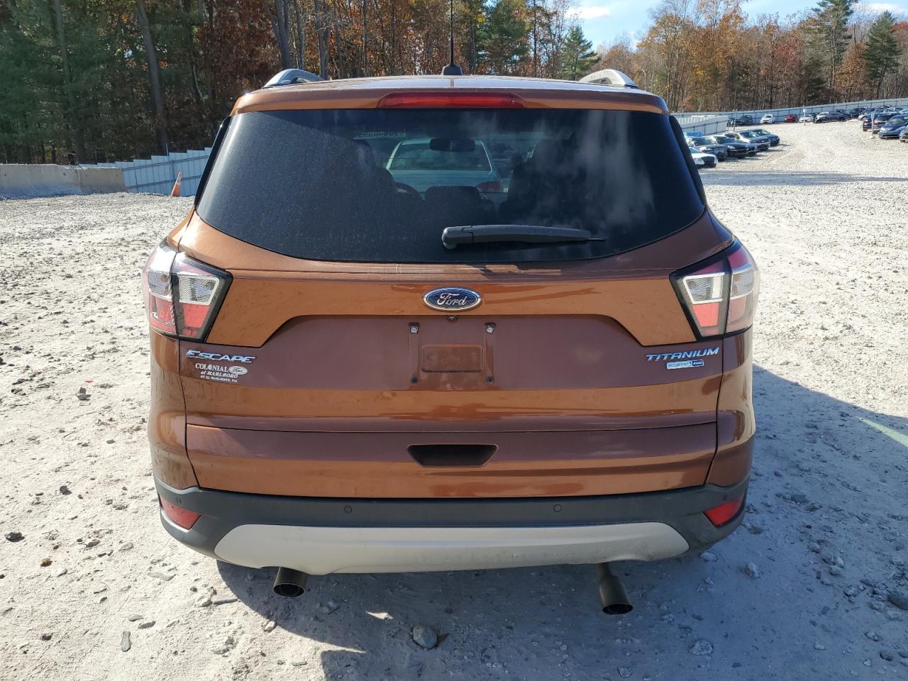 2017 Ford Escape Titanium VIN: 1FMCU9JD2HUC40609 Lot: 90046595
