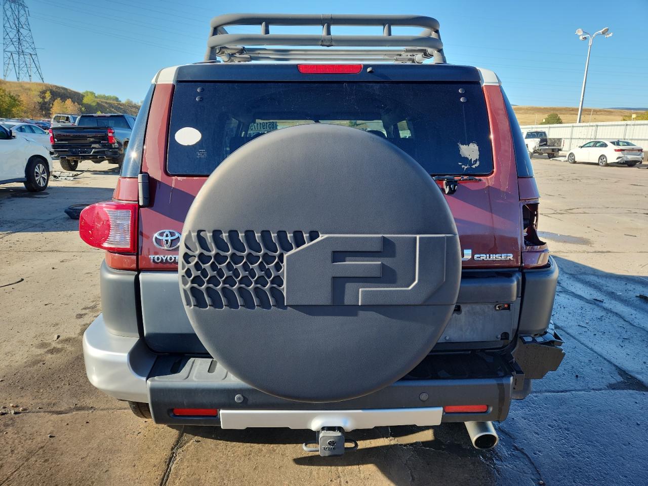 2008 Toyota Fj Cruiser VIN: JTEBU11F28K015133 Lot: 85191175