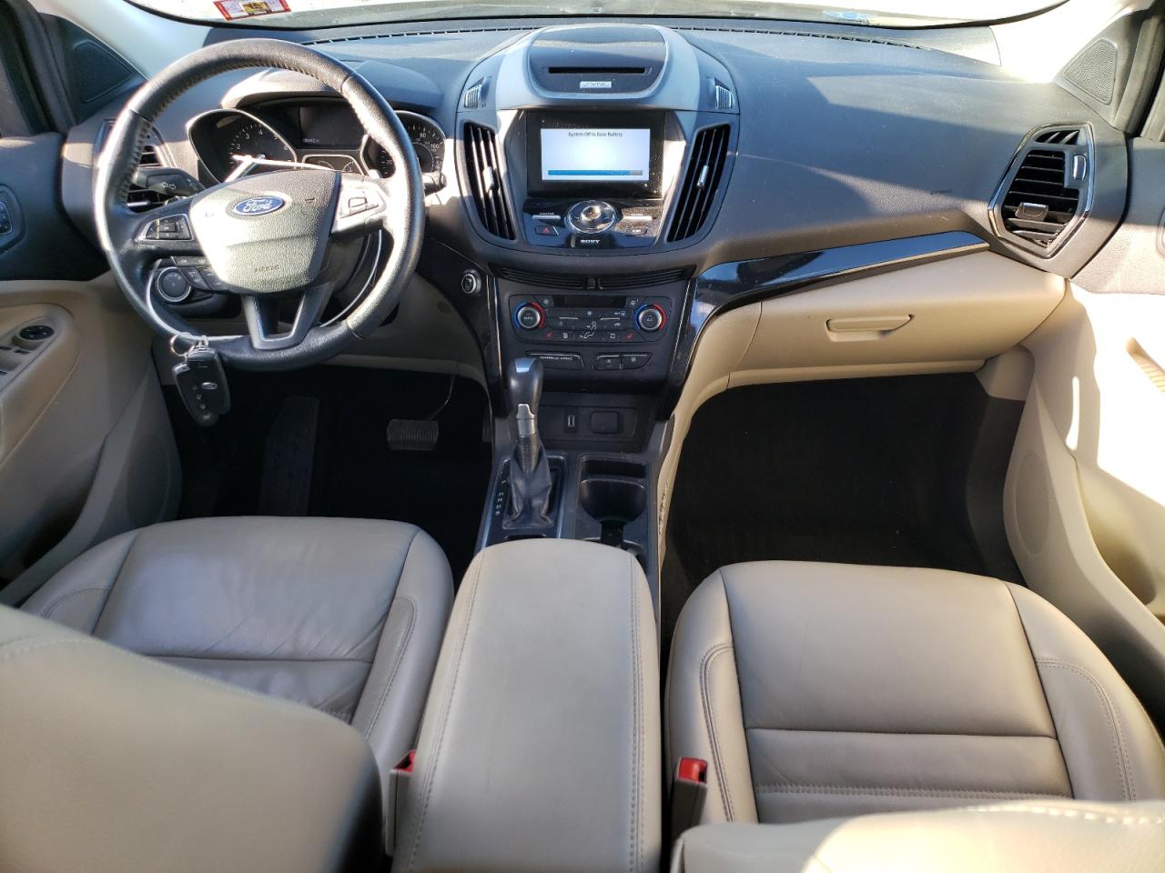 2017 Ford Escape Titanium VIN: 1FMCU9JD7HUE00497 Lot: 89887655