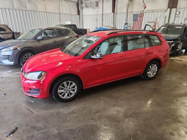  VOLKSWAGEN GOLF 2016 Красный