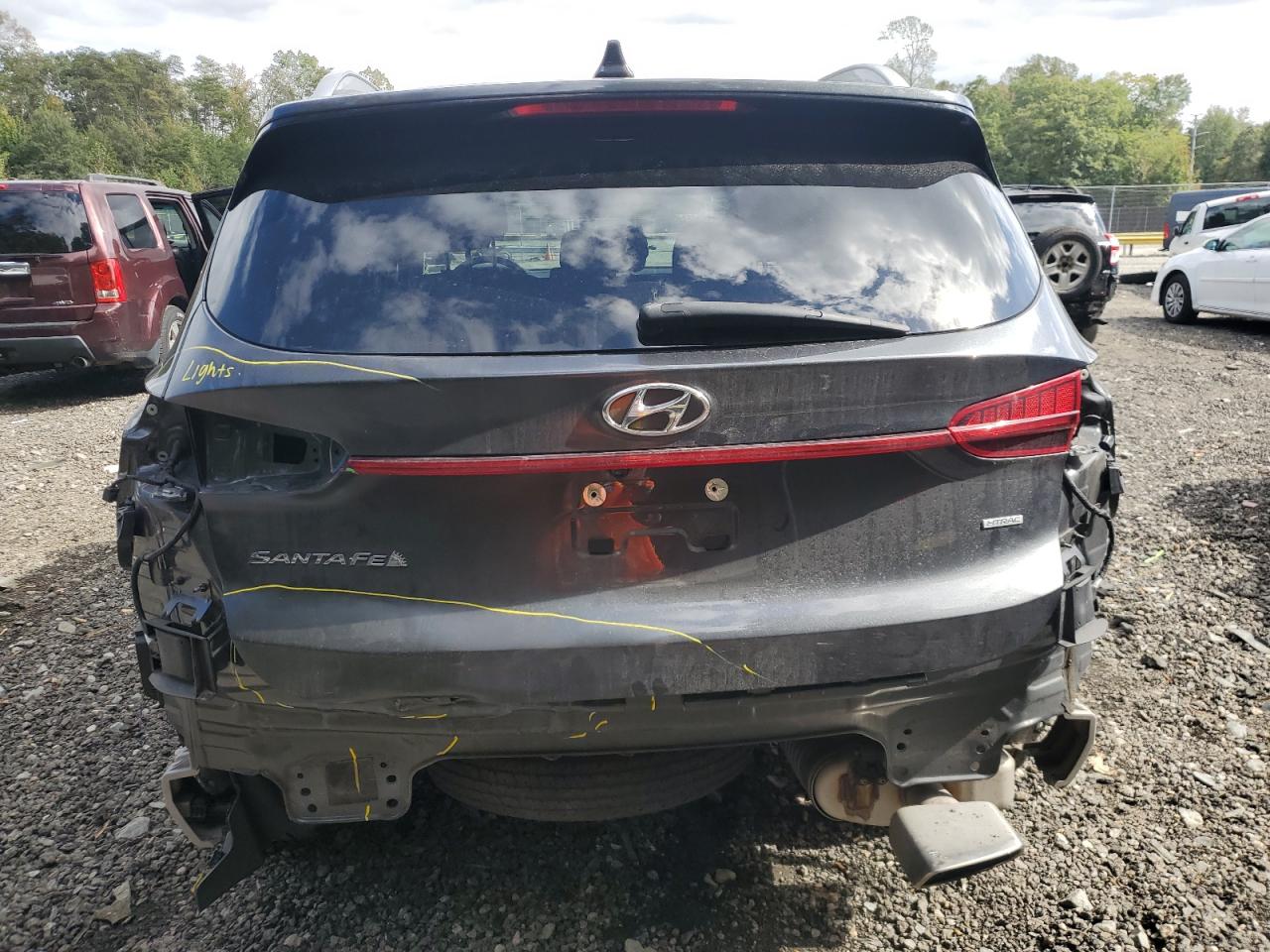 2021 Hyundai Santa Fe Sel VIN: 5NMS6DAJ3MH321932 Lot: 86166985