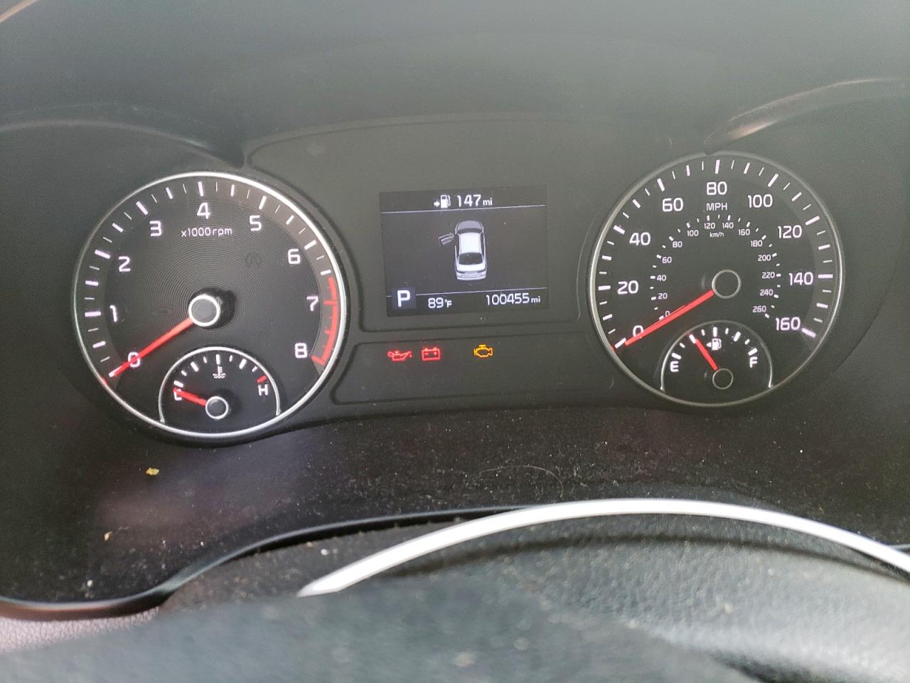 2019 Kia Optima Lx VIN: 5XXGT4L30KG347560 Lot: 86215205