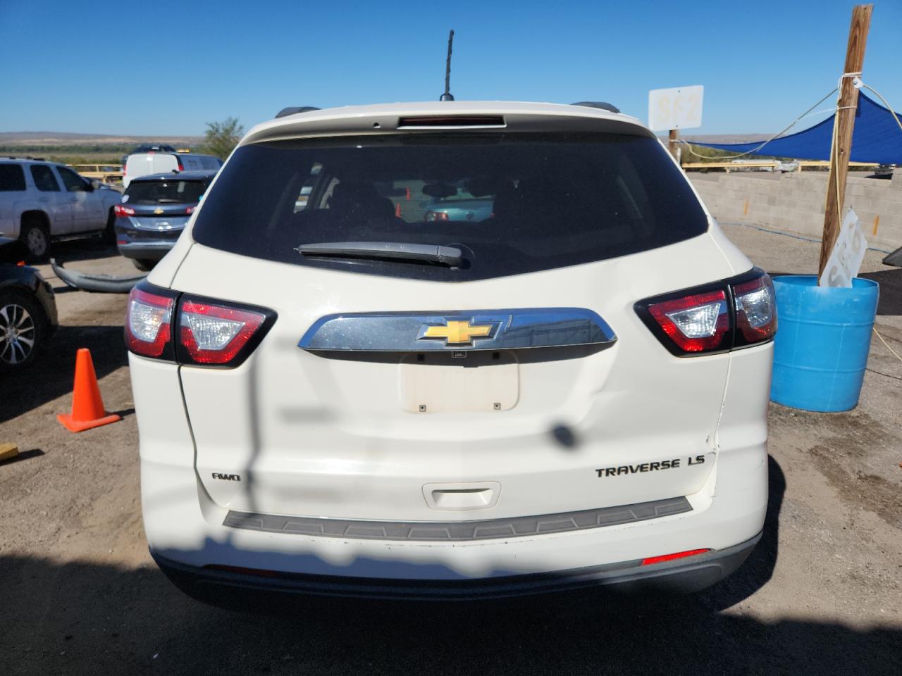2015 Chevrolet Traverse Ls VIN: 1GNKVFKD7FJ260550 Lot: 85283925