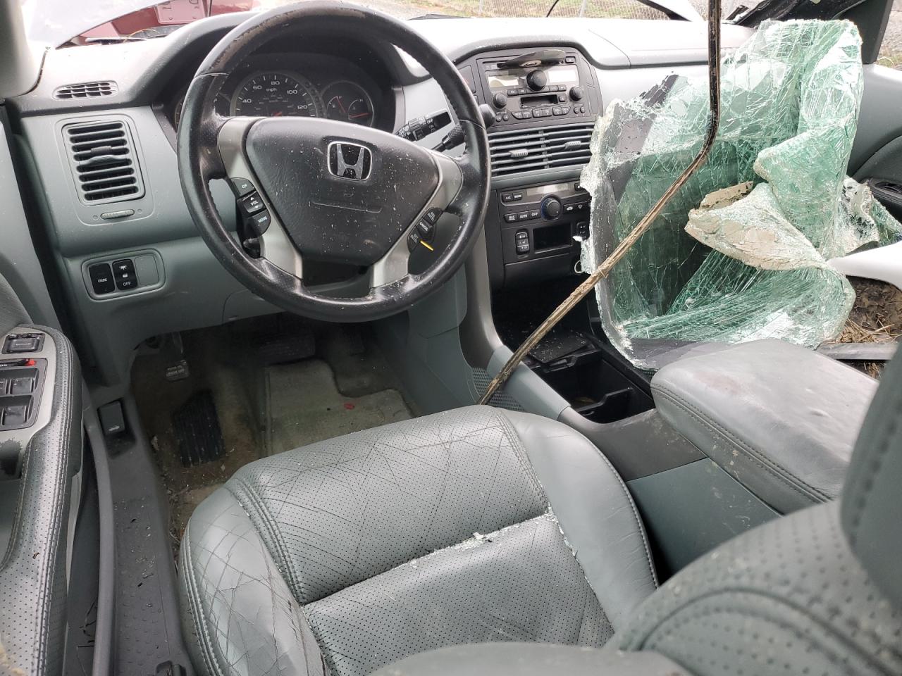 2004 Honda Pilot Exl VIN: 2HKYF18584H555391 Lot: 85415485