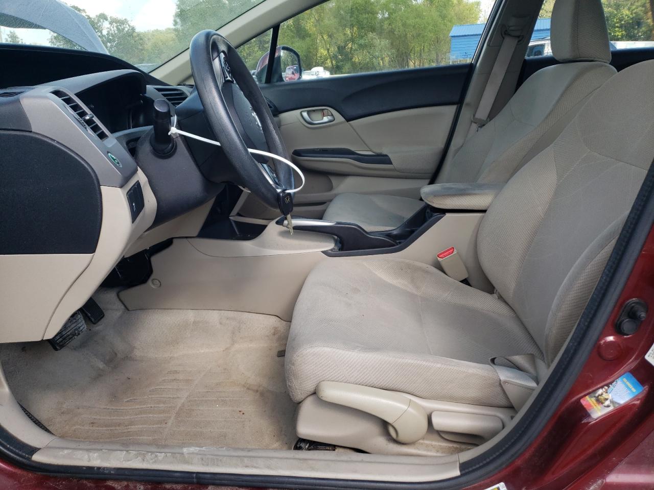 2012 Honda Civic Lx VIN: 2HGFB2F52CH596409 Lot: 84983615