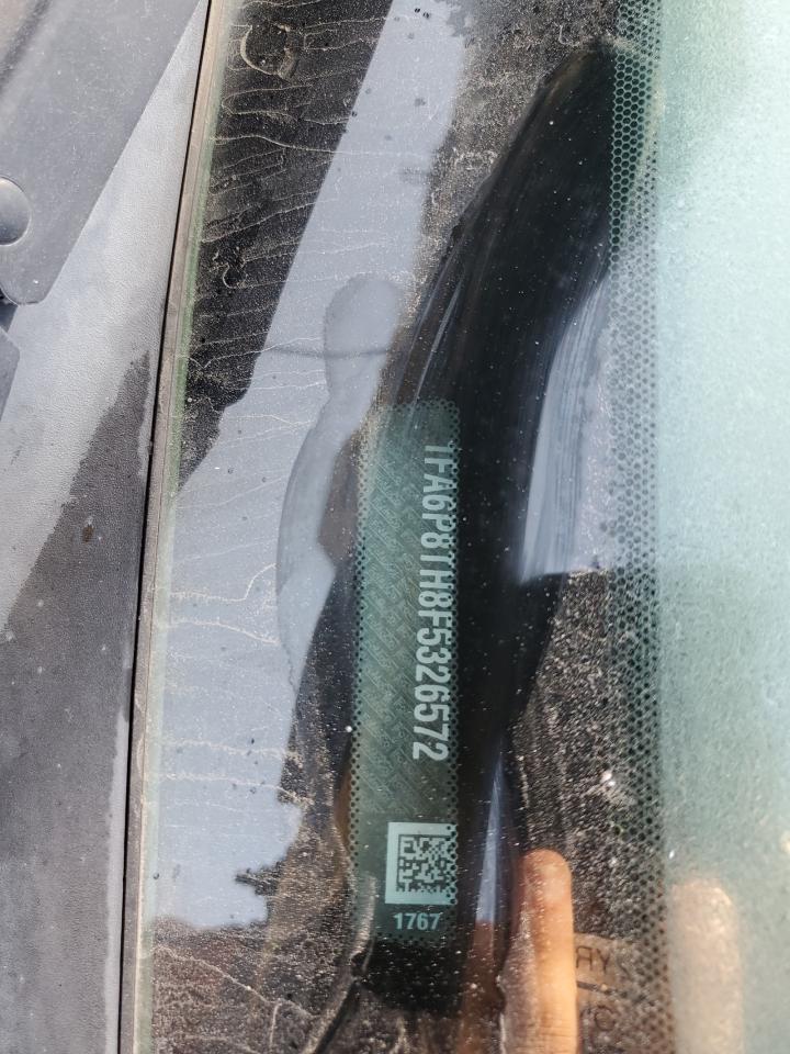 2015 Ford Mustang VIN: 1FA6P8TH8F5326572 Lot: 81927615