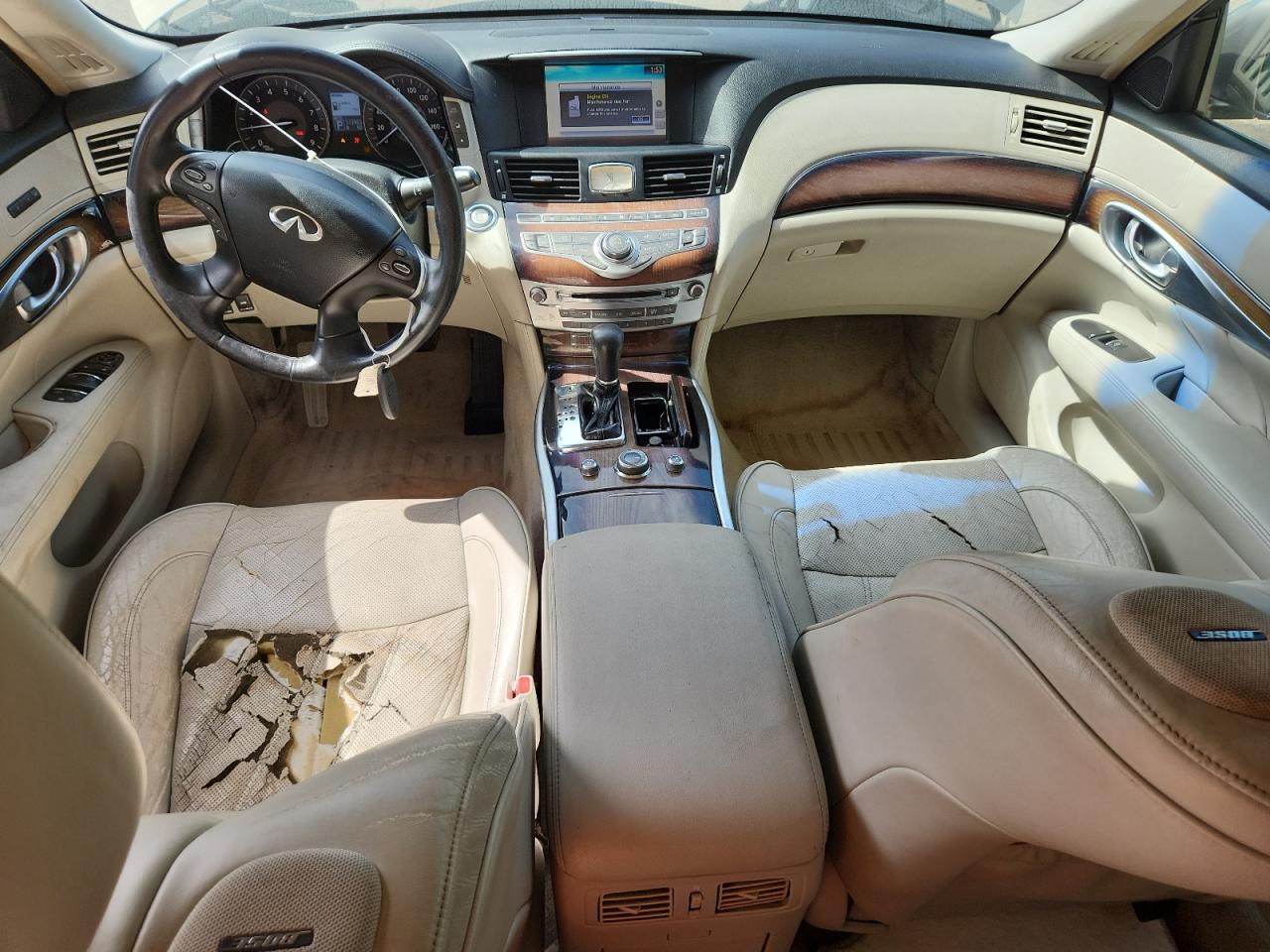 2011 Infiniti M37 X VIN: JN1BY1ARXBM375459 Lot: 85304435