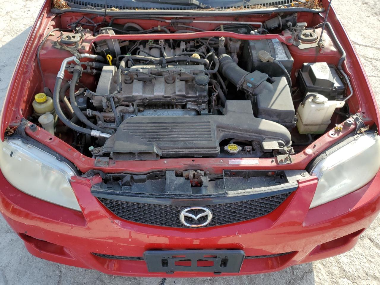 2002 Mazda Protege Pr5 VIN: JM1BJ245321465943 Lot: 91074965