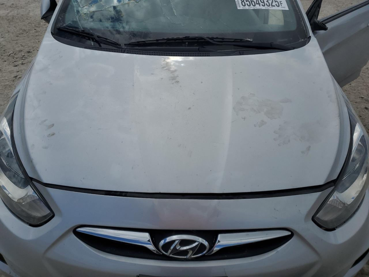 2012 Hyundai Accent Gls VIN: KMHCU4AEXCU078314 Lot: 85649325