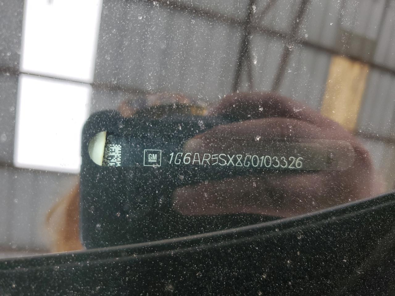 2016 Cadillac Cts Luxury Collection VIN: 1G6AR5SX8G0103326 Lot: 85568885