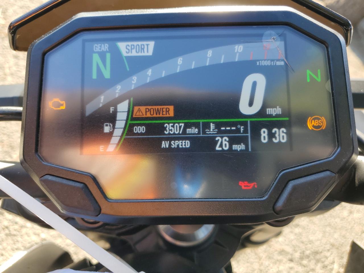 2024 Kawasaki Zr900 F VIN: ML5ZRDF18RDA69655 Lot: 81886415