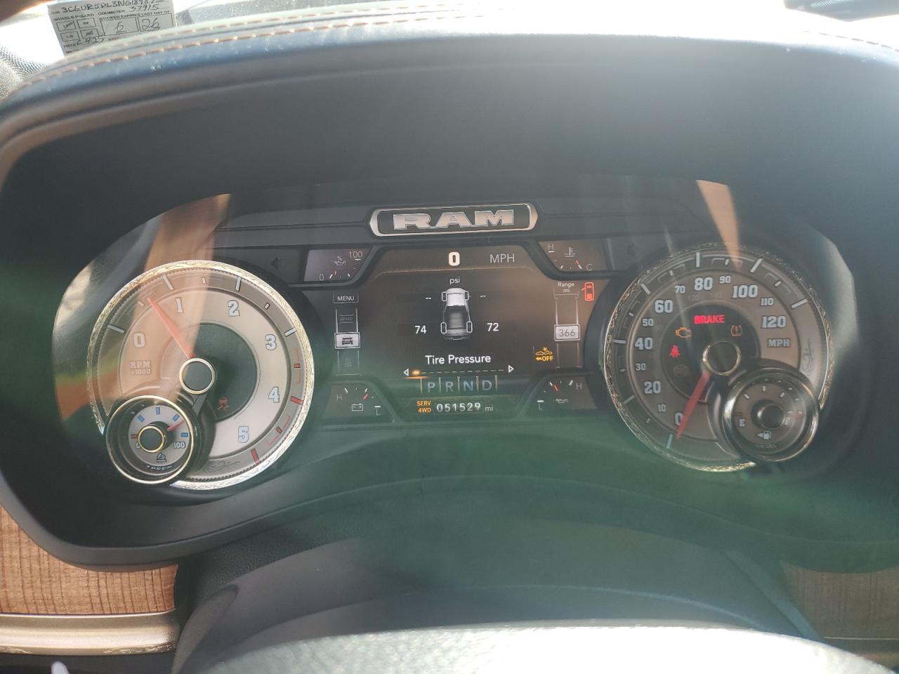 2022 Ram 2500 Longhorn VIN: 3C6UR5PL3NG189872 Lot: 83815015