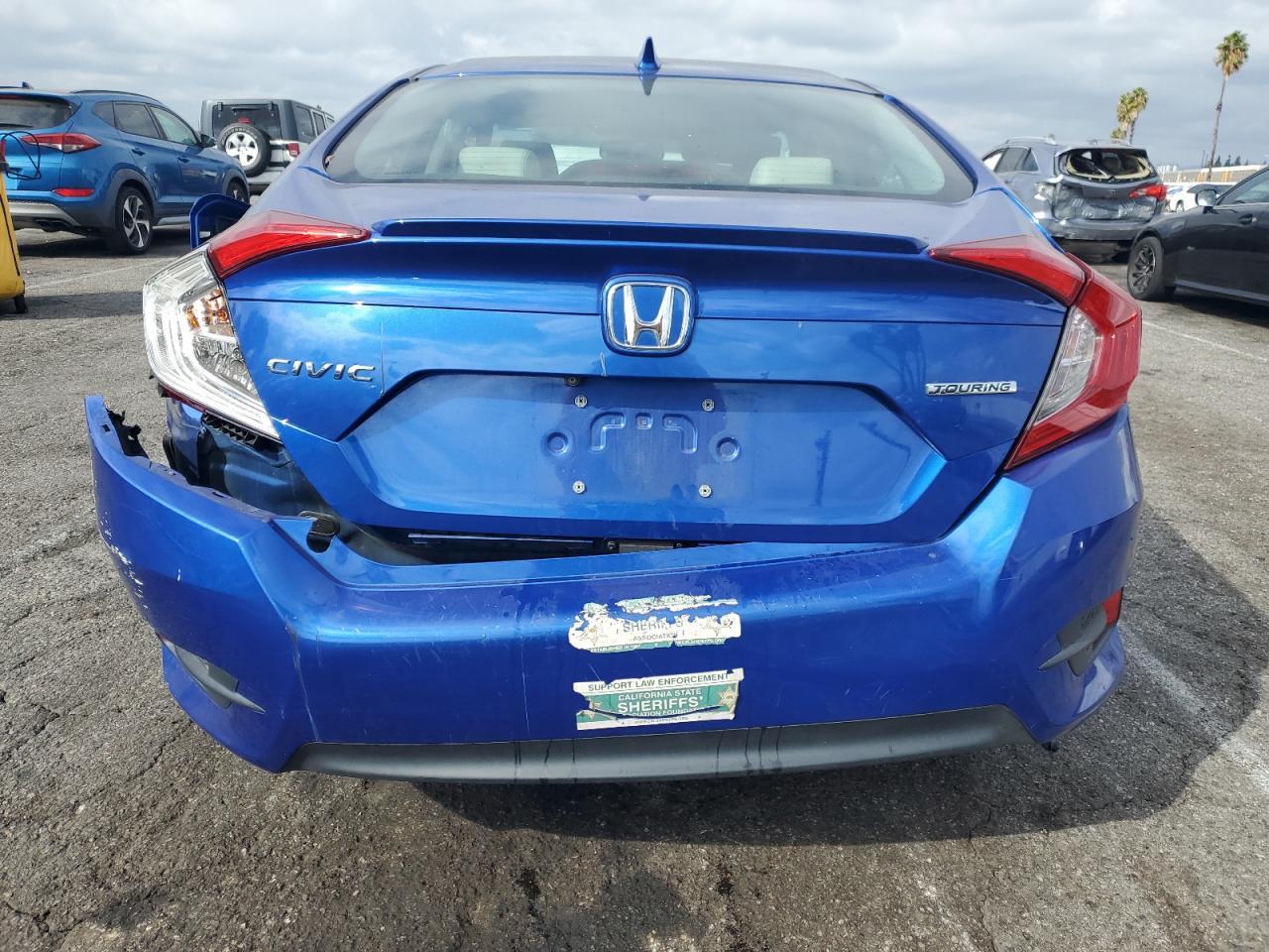 2018 Honda Civic Touring VIN: 19XFC1F94JE200661 Lot: 85717105