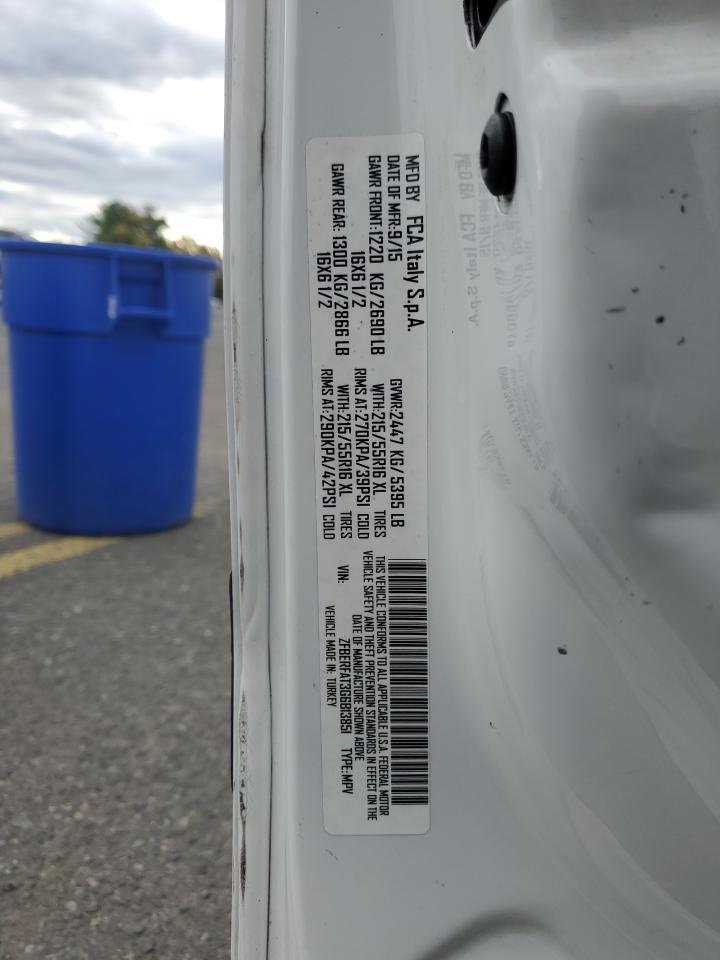 2016 Ram Promaster City VIN: ZFBERFAT3G6B13851 Lot: 89514415