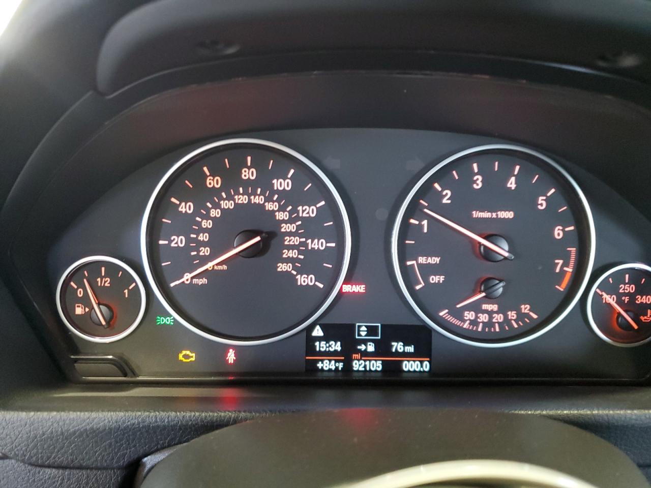 2014 BMW 320 I VIN: WBA3B1G55ENN91268 Lot: 85747635
