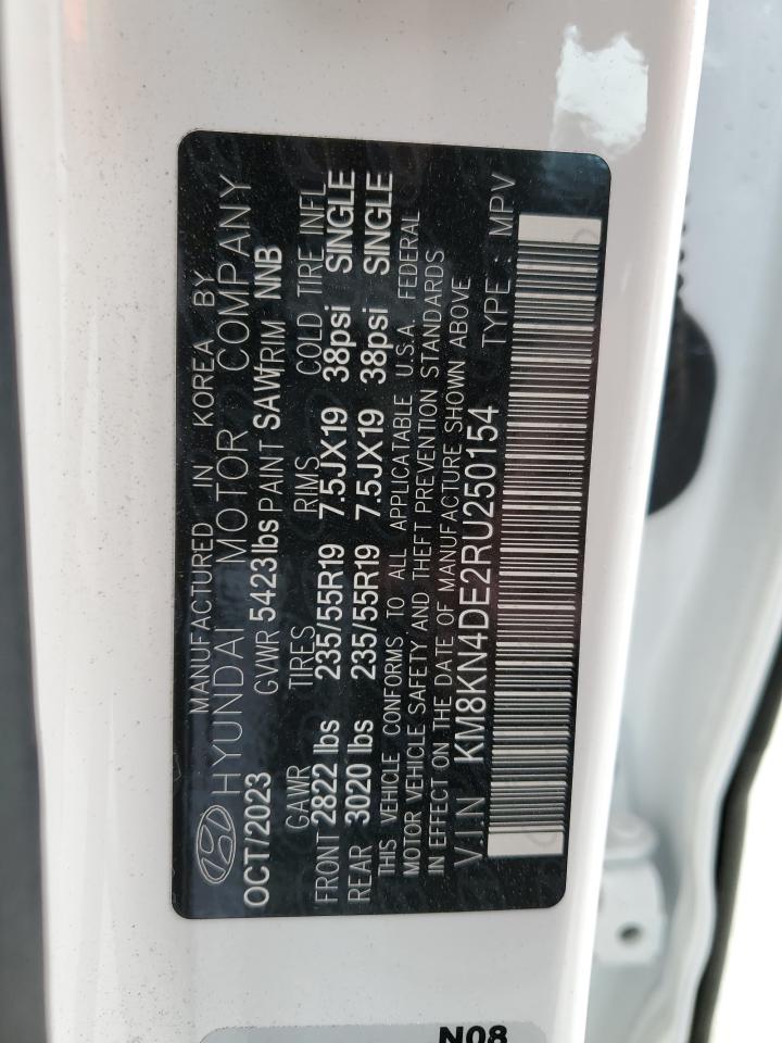 2024 Hyundai Ioniq 5 Sel VIN: KM8KN4DE2RU250154 Lot: 86822165