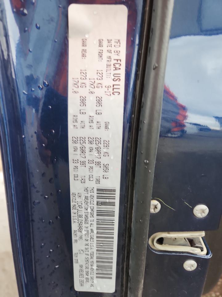 2018 Jeep Cherokee Latitude Plus VIN: 1C4PJLLB8JD540460 Lot: 86106225