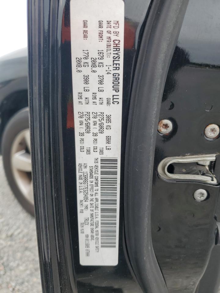 2014 Ram 1500 Slt VIN: 1C6RR6GT7ES254954 Lot: 82332185