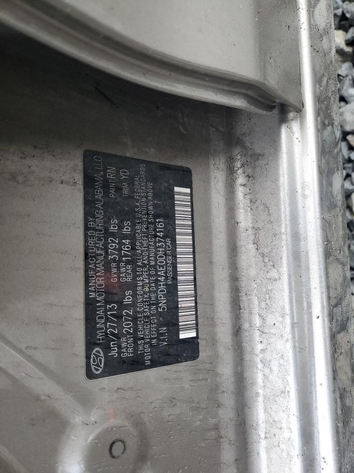 2013 Hyundai Elantra Gls VIN: 5NPDH4AE0DH374161 Lot: 85784495