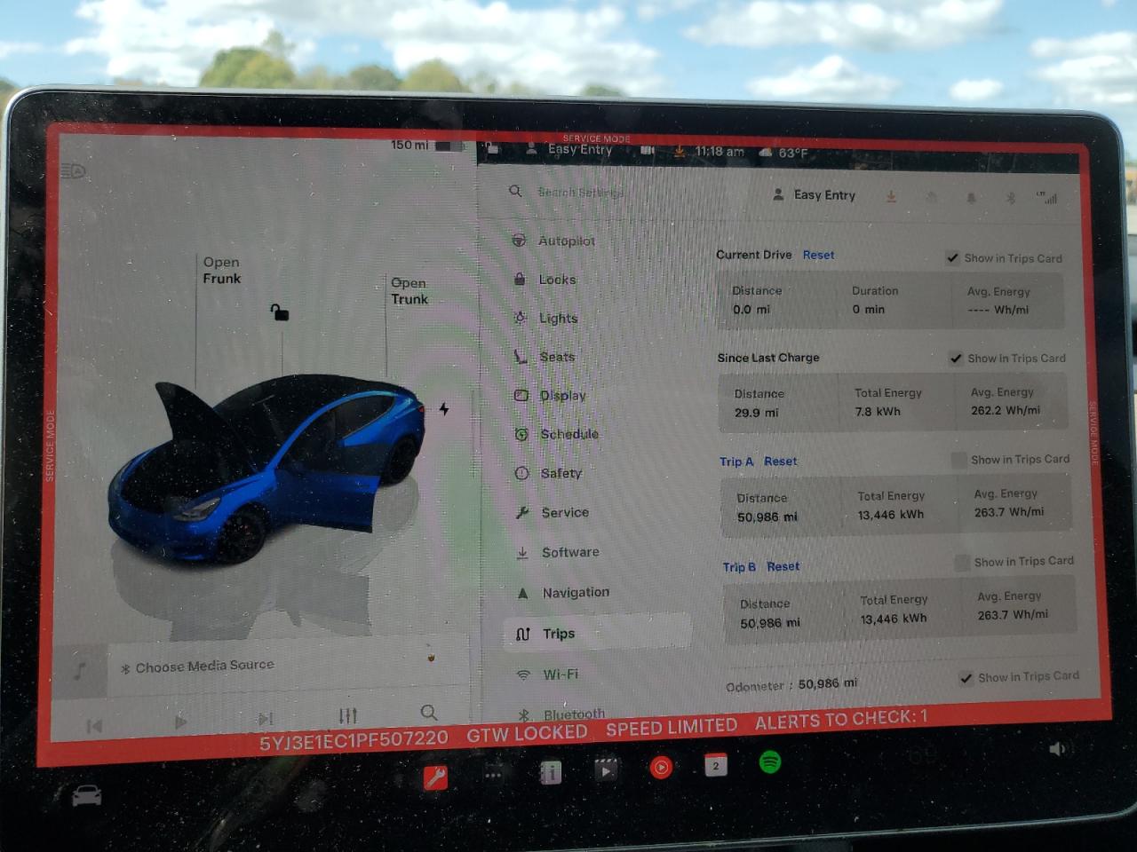 2023 Tesla Model 3 VIN: 5YJ3E1EC1PF507220 Lot: 81883415