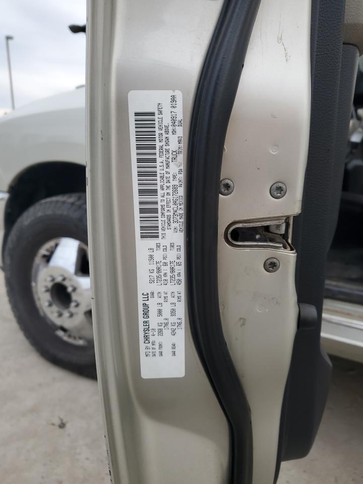 2010 Dodge Ram 3500 VIN: 3D73M4CL0AG172689 Lot: 82632625