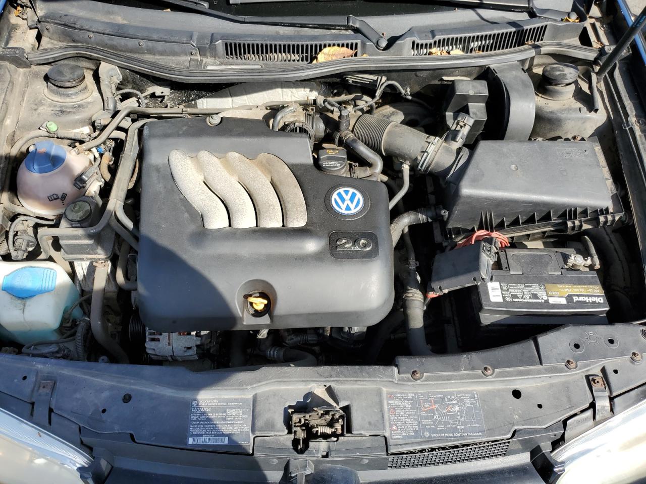 2003 Volkswagen Golf Gls VIN: 9BWGK61J834061201 Lot: 85124985