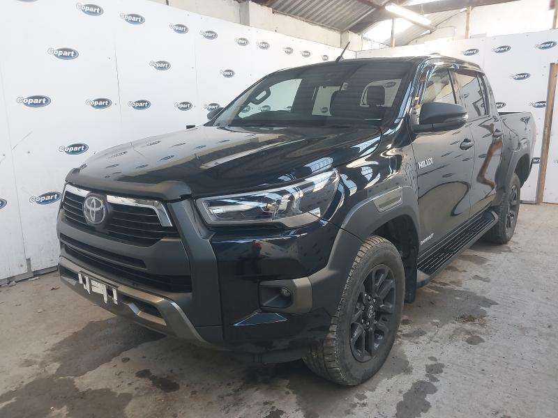 2021 TOYOTA HILUX INVINCIBLE X D/CAB PICK UP 2.8 D-4D AUTO for sale at Copart BELFAST
