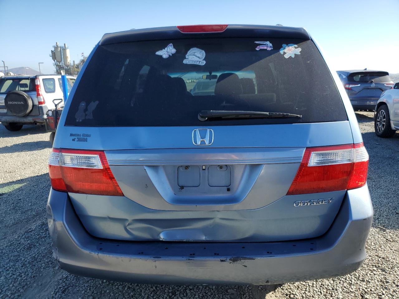 2005 Honda Odyssey Ex VIN: 5FNRL38445B079706 Lot: 85196605