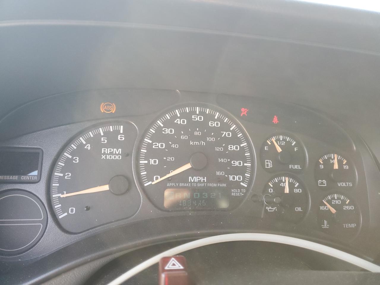 2002 Chevrolet Avalanche C1500 VIN: 3GNEC13T12G335928 Lot: 87374875