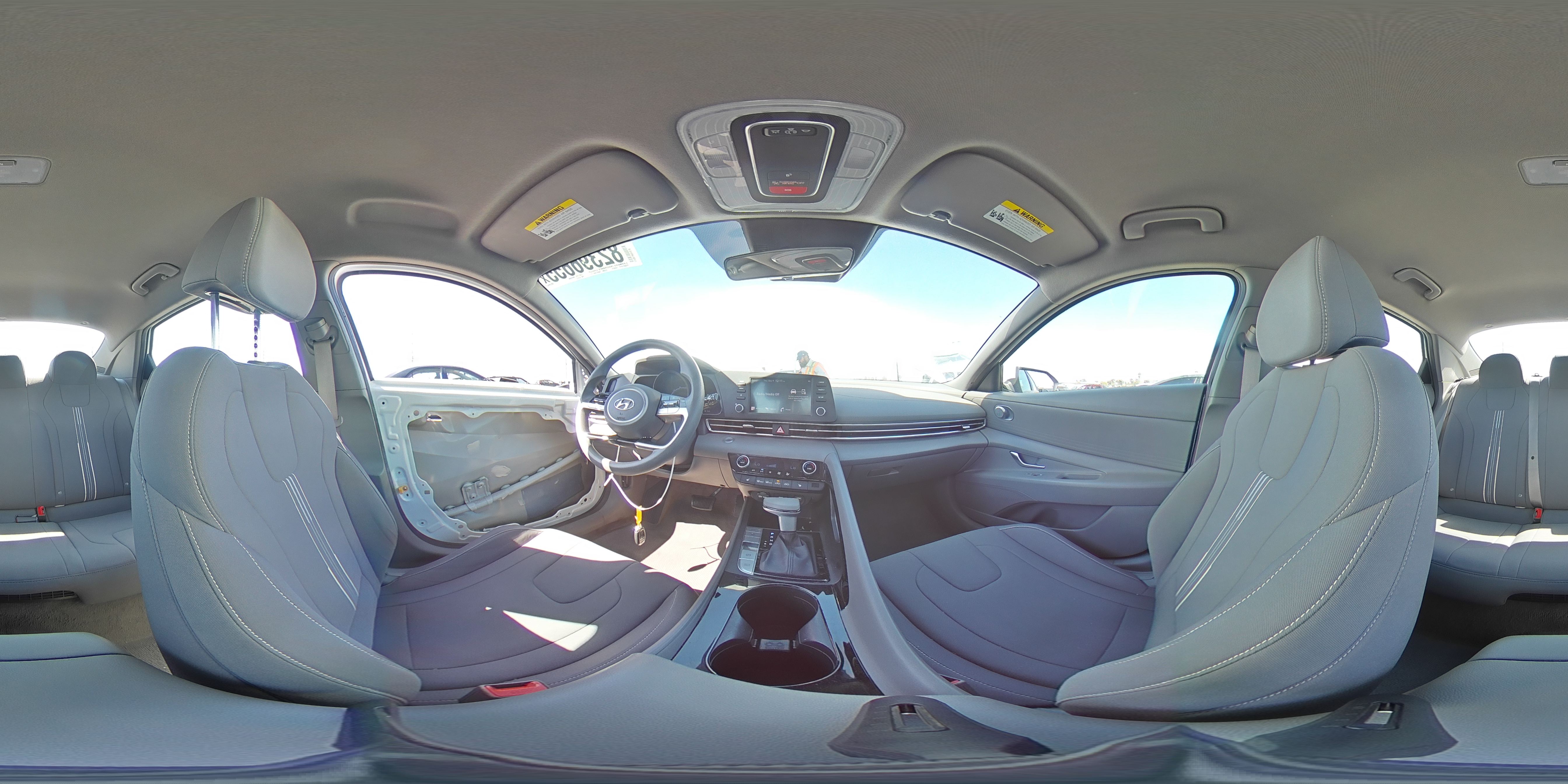 2023 Hyundai Elantra Blue VIN: KMHLM4AJ7PU075325 Lot: 82396655