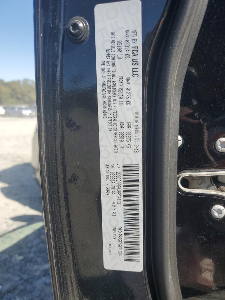 2018 Chrysler 300 Touring VIN: 2C3CCAAG4JH250123 Lot: 86633505