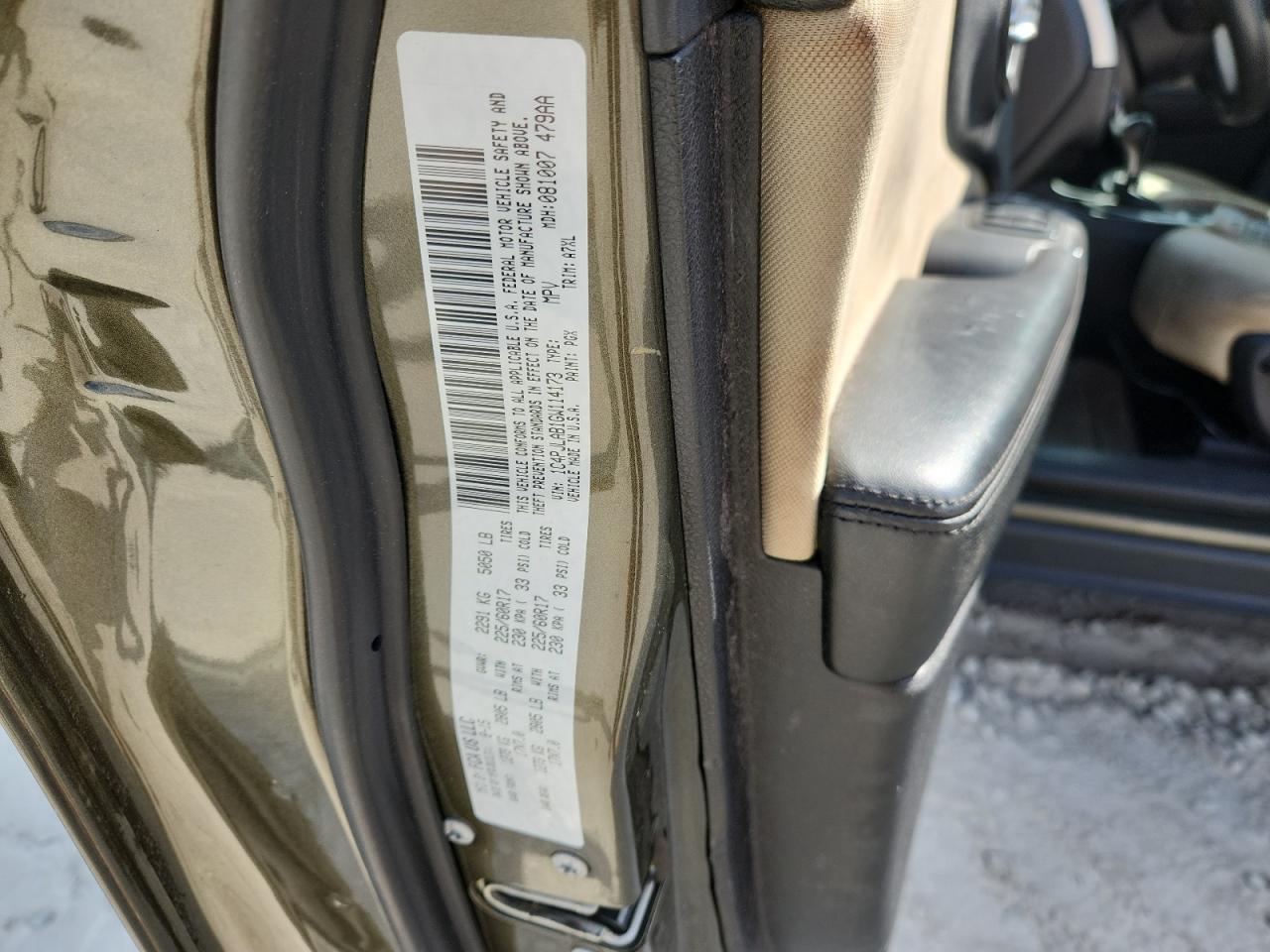 2016 Jeep Cherokee Sport VIN: 1C4PJLAB1GW114173 Lot: 82322895