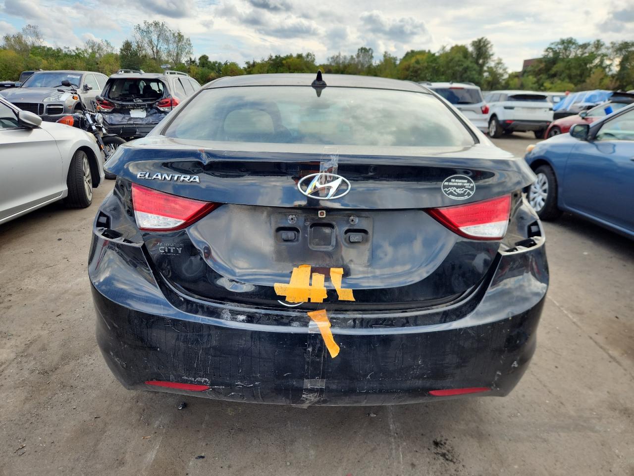 2013 Hyundai Elantra Gls VIN: 5NPDH4AE5DH245011 Lot: 84955665