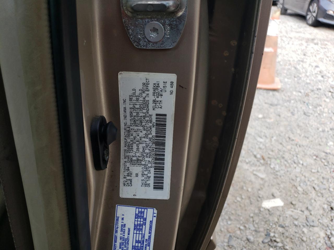 2004 Toyota Sienna Ce VIN: 5TDZA23C94S156935 Lot: 87014185