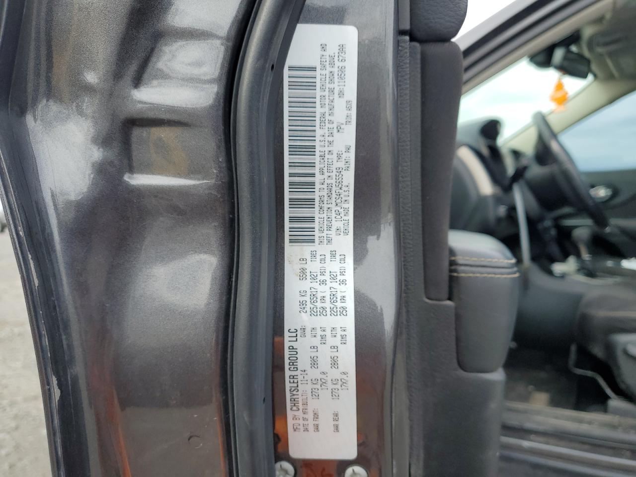 2015 Jeep Cherokee Latitude VIN: 1C4PJMCS4FW565549 Lot: 81746425