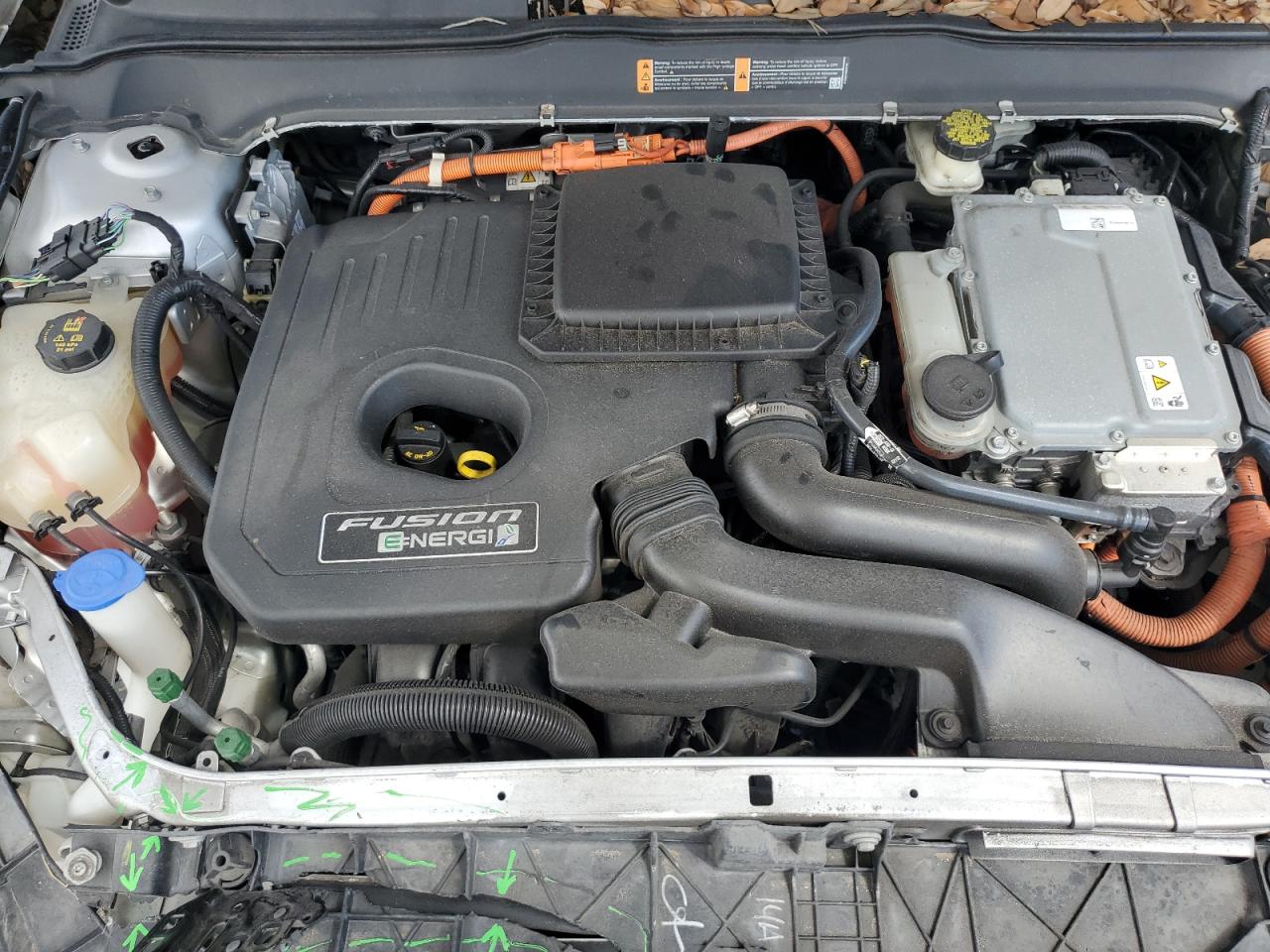 2017 Ford Fusion Titanium Phev VIN: 3FA6P0SU5HR209693 Lot: 84644695