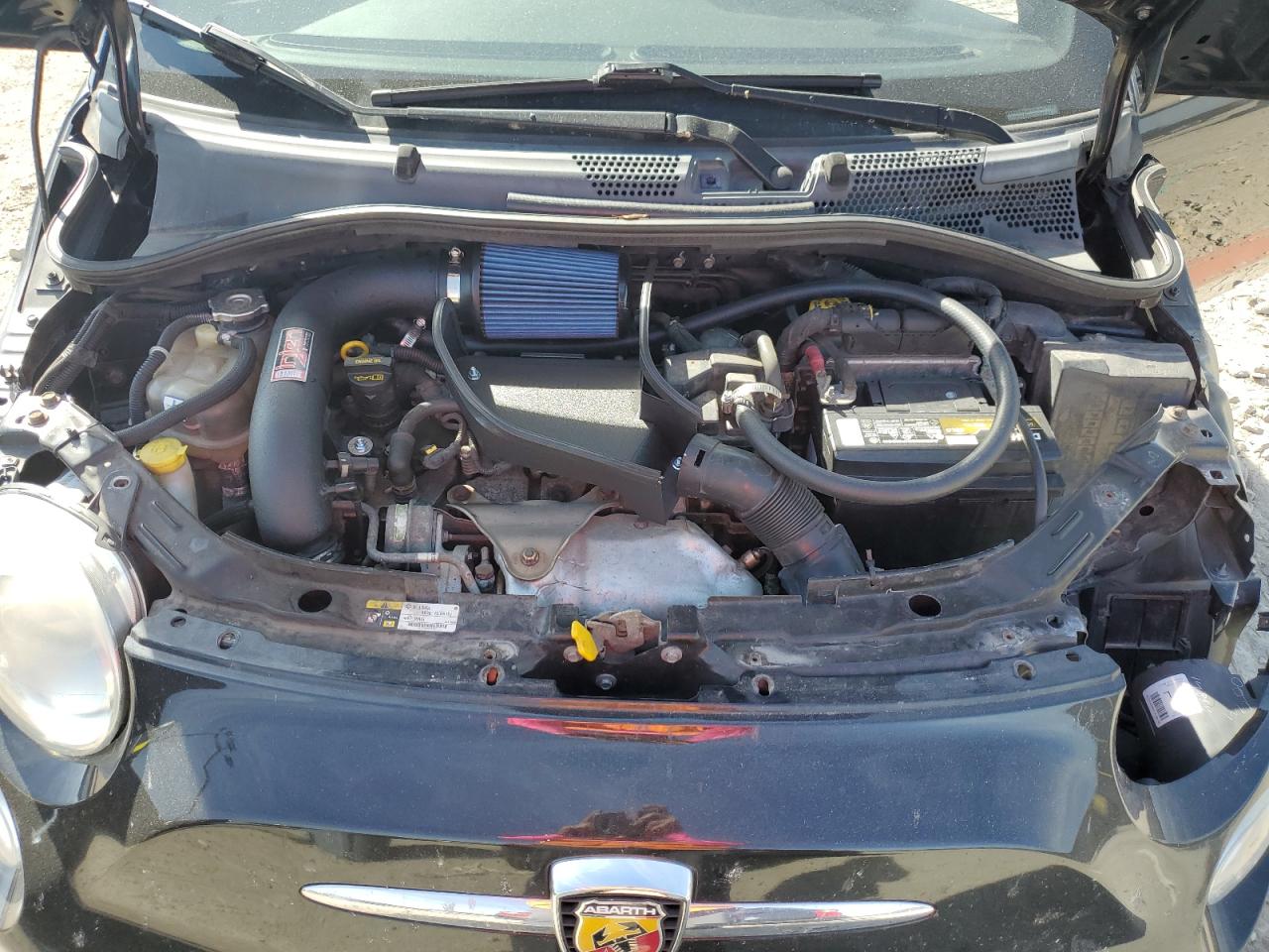 2012 Fiat 500 Abarth VIN: 3C3CFFFH3CT365537 Lot: 84478445