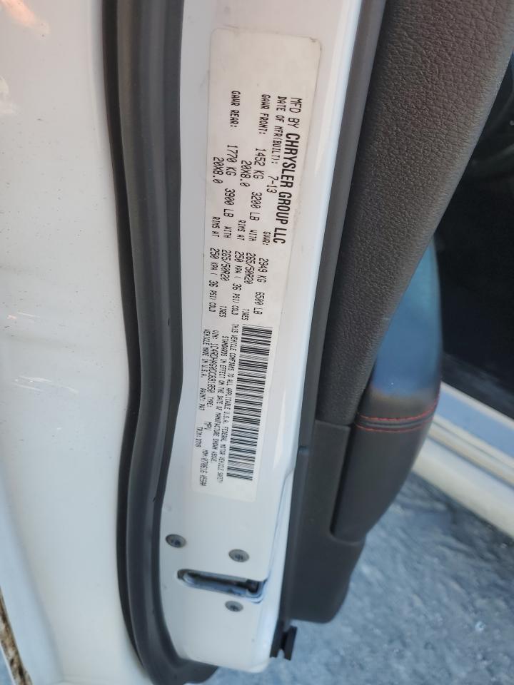 2013 Dodge Durango Sxt VIN: 1C4RDHAG0DC691850 Lot: 90627665