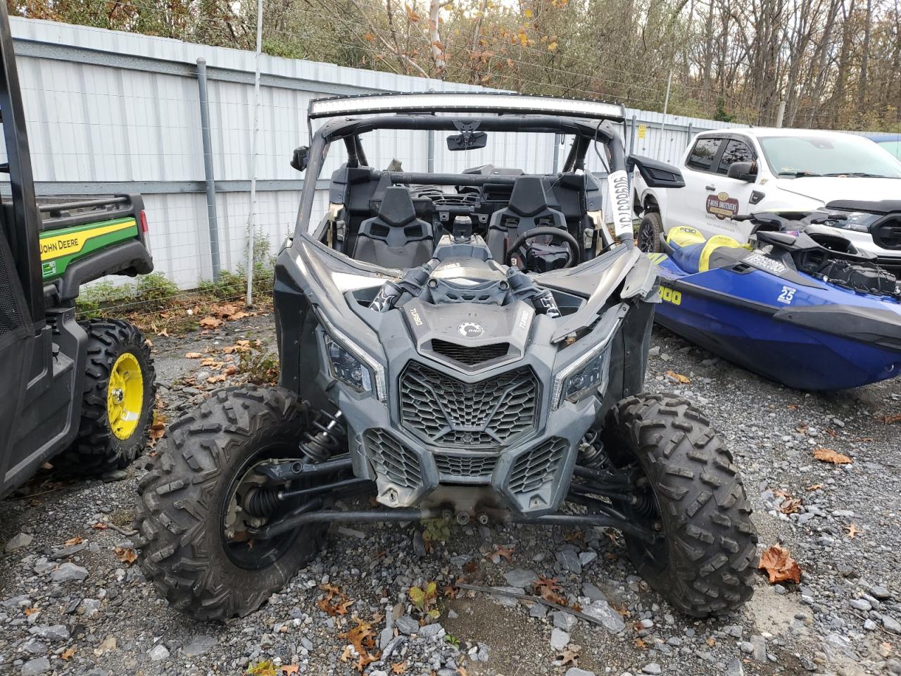 2021 Can-Am Maverick X3 Ds Turbo beige null gas 3JBVGAY45MK000561 photo #4