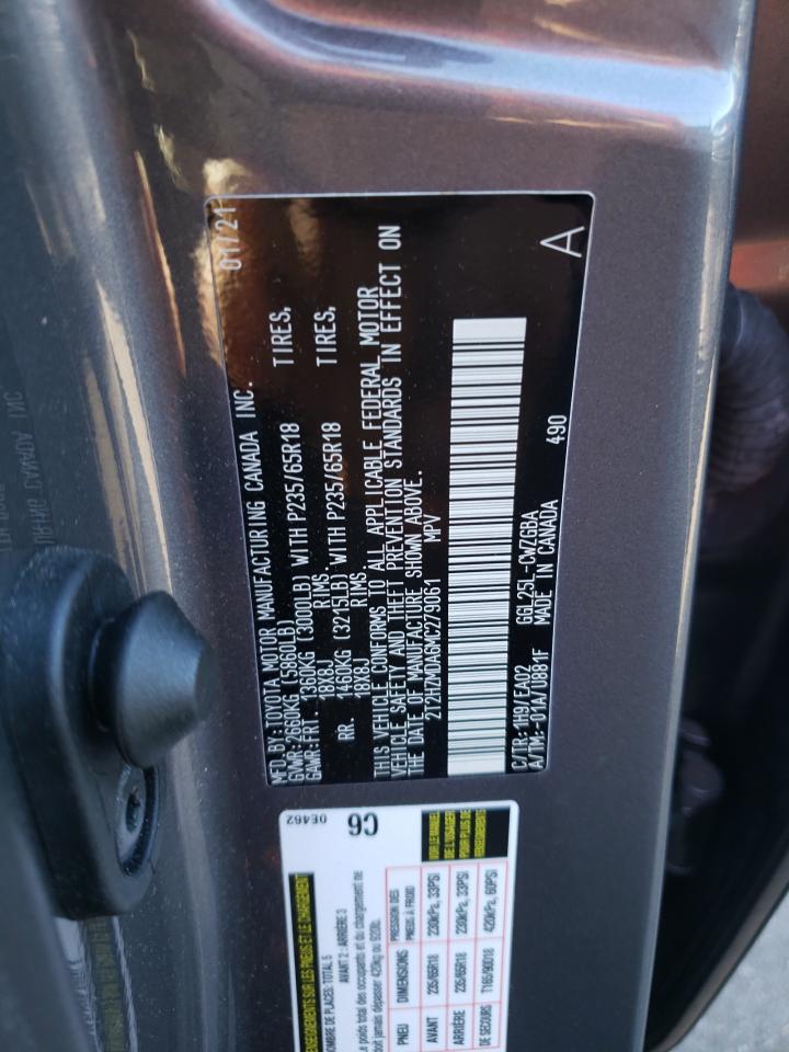 2021 Lexus Rx 350 VIN: 2T2HZMDA6MC279061 Lot: 81905025