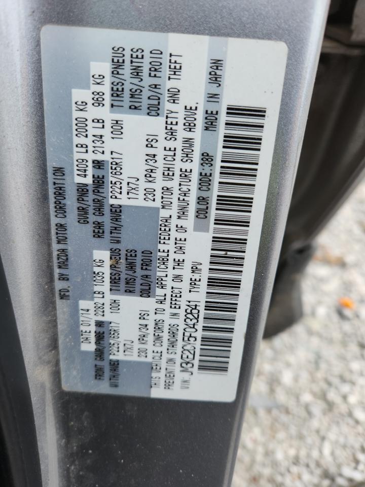 2015 Mazda Cx-5 Touring VIN: JM3KE2CY5F0432641 Lot: 86175455