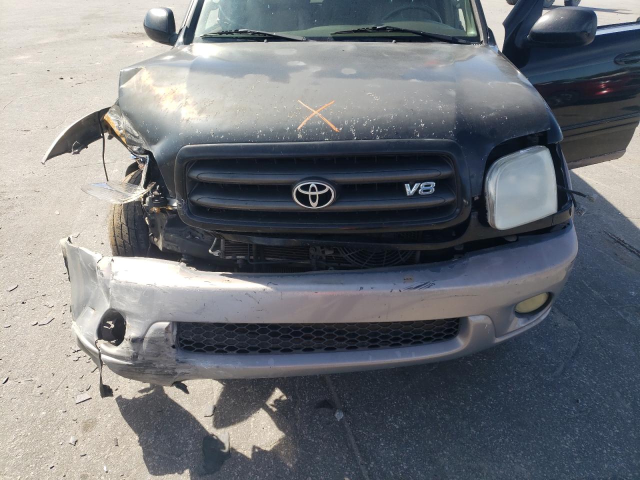 2002 Toyota Sequoia Sr VIN: 5TDZT34A22S116433 Lot: 82517085