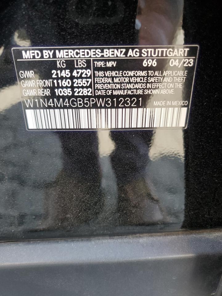 2023 Mercedes-Benz Glb 250 VIN: W1N4M4GB5PW312321 Lot: 84066015