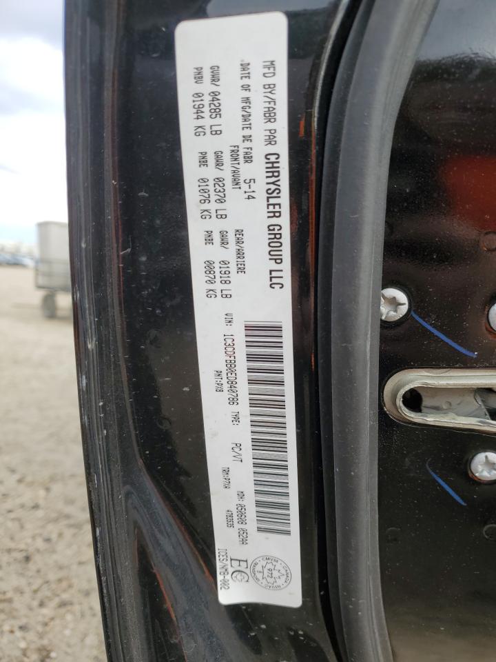 2014 Dodge Dart Sxt VIN: 1C3CDFBB0ED840786 Lot: 85088005