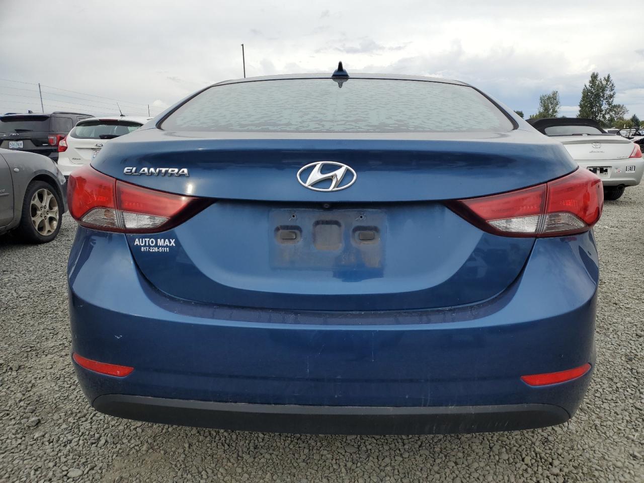 2016 Hyundai Elantra Se VIN: KMHDH4AE1GU644987 Lot: 85699445