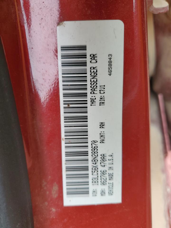 2008 Dodge Avenger Sxt VIN: 1B3LC56K48N289670 Lot: 85777925