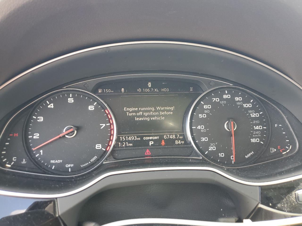 2017 Audi Q7 Premium VIN: WA1AABF71HD041530 Lot: 82236715